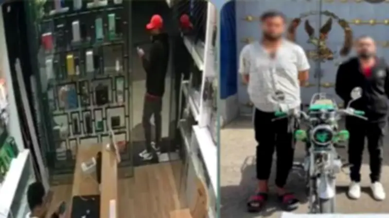 القبض على سارق هاتف محمول من محل وشريكه في الإسكندرية