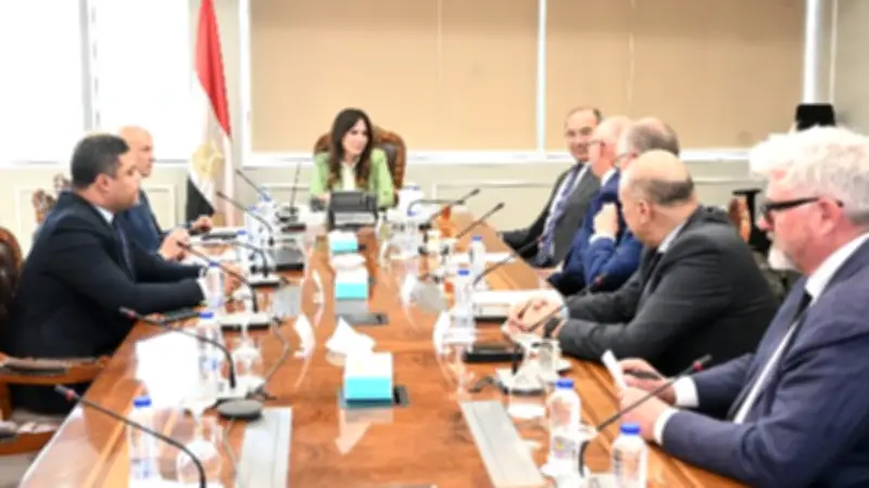 وزيرة الإسكان تبحث مع شركة ألمانية التعاون في البنية التحتية