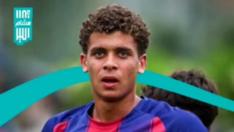 برشلونة يهنئ حمزة عبد الكريم بانضمامه لقائمة منتخب مصر في كأس العالم