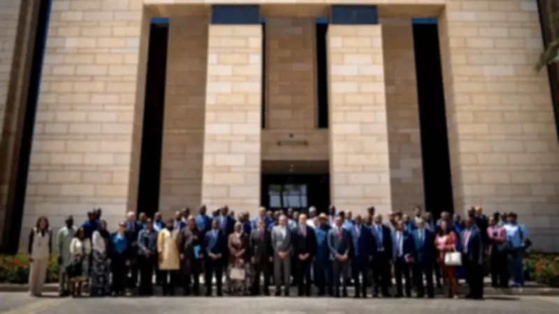 رئيس شركة العاصمة الجديدة يستقبل سفراء أفريقيا في احتفال بيوم أفريقيا