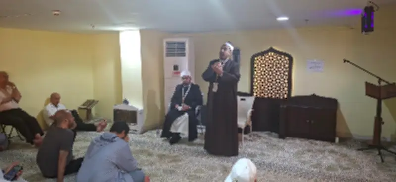 ندوة دينية لبعثة الحج السياحي لتبسيط أحكام المناسك من التروية إلى أيام التشريق