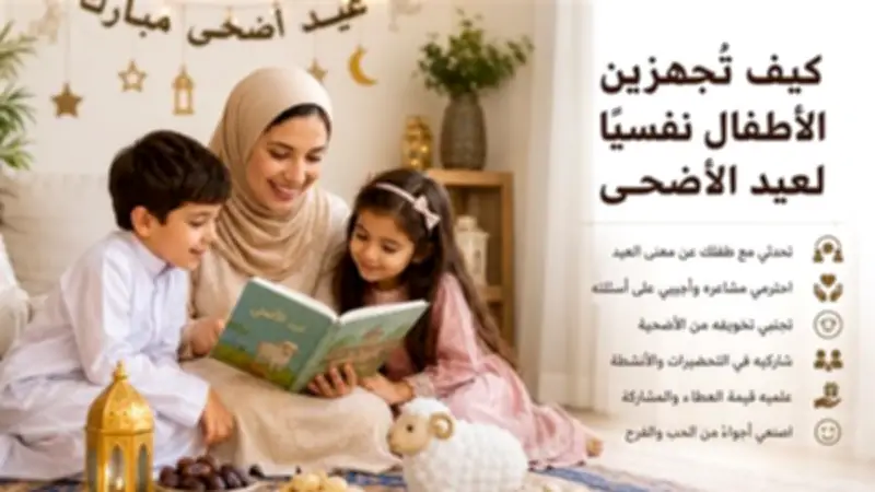نصائح لتهيئة الأطفال نفسيًا لاستقبال عيد الأضحى بفرحة وأمان