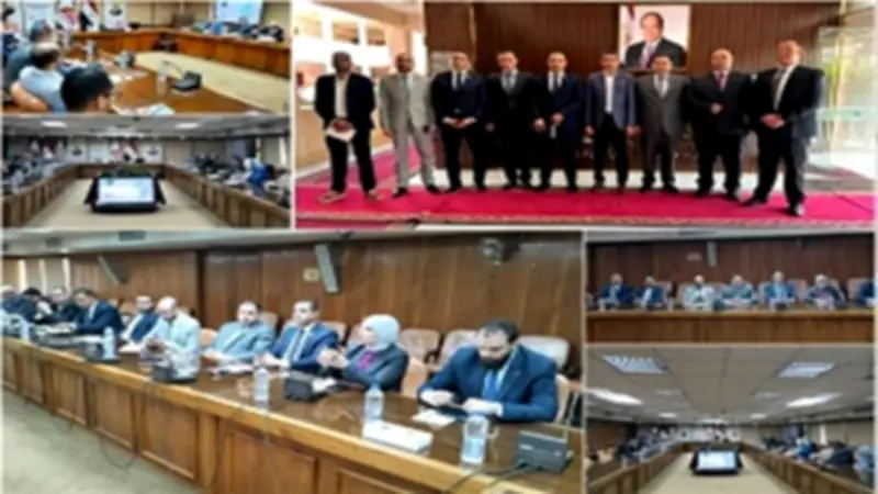 وفد تنسيقية شباب الأحزاب والسياسيين يزور مركز التنمية المحلية بسقارة