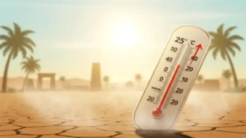 درجات الحرارة اليوم.. أجواء حارة وتحذيرات من الطقس جنوب البلاد