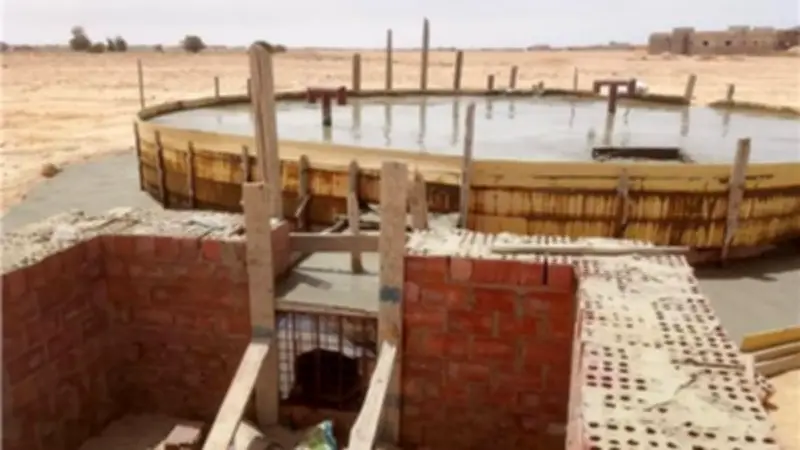 بحوث الصحراء يواصل إنشاء خزانات وجابيات مياه لدعم التنمية بمطروح