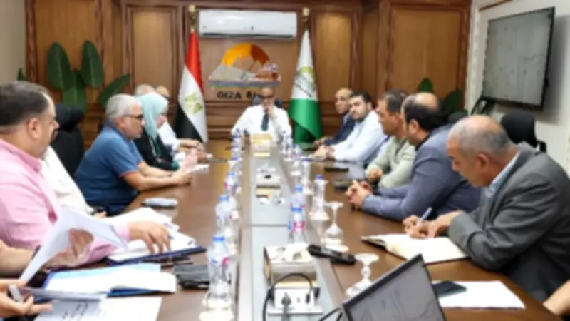 محافظ الجيزة يتابع تطورات محور عمرو بن العاص بكفر طهرمس