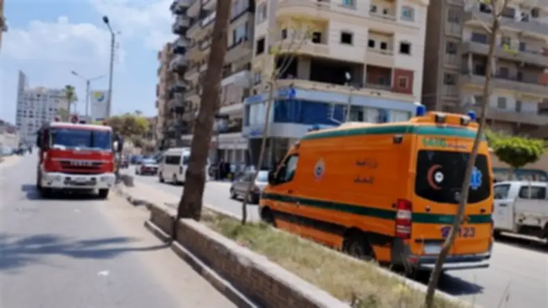إصابة عاملة نظافة في حادث تصادم بمنظم غاز في الدقهلية