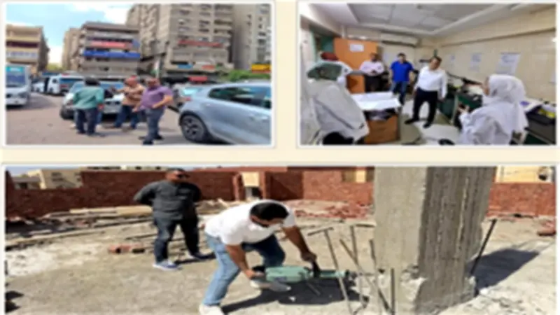 جولات مكثفة لرؤساء أحياء الجيزة لرفع الإشغالات وتحسين النظافة