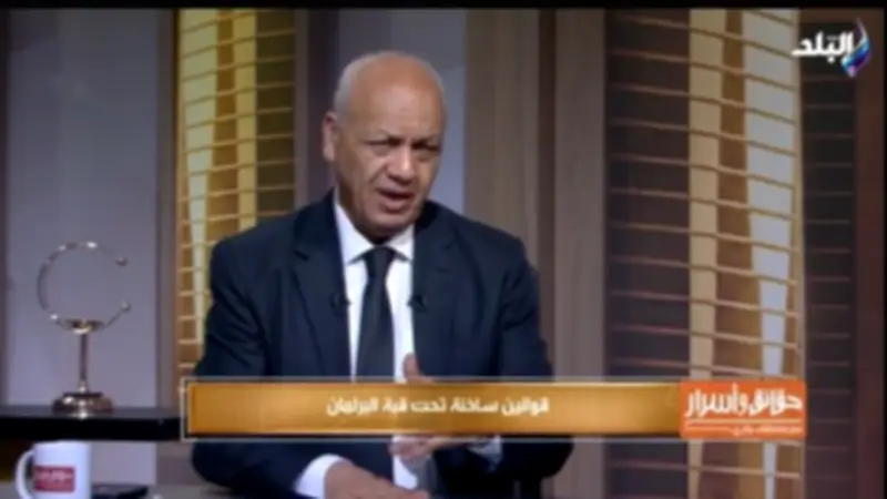 مصطفى بكري: خونة يسعون لتشكيك المواطنين في مؤسسات الدولة