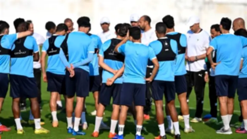 المصري البورسعيدي يؤدي مرانه على ملعب المريخ استعدادًا لمواجهة زد