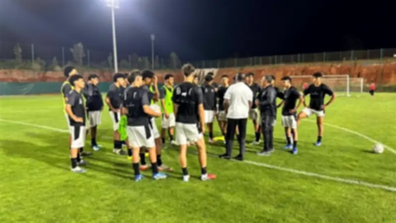 منتخب الناشئين يختتم استعداداته لمواجهة كوت ديفوار في ربع نهائي أمم أفريقيا