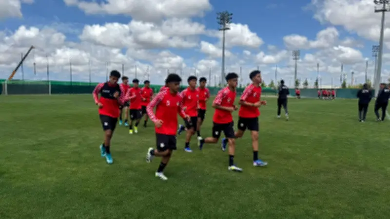 منتخب الناشئين يختتم استعداداته لمواجهة كوت ديفوار في ربع نهائي أمم أفريقيا