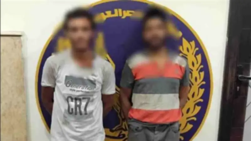 ضبط عاطلين حطما حاجزًا خرسانيًا لسرقة حديد التسليح في القليوبية