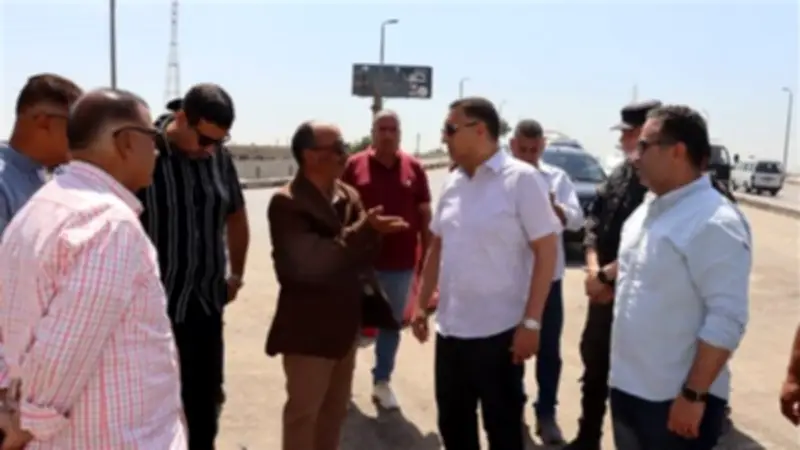 محافظ القليوبية يفتتح تطوير كوبري وطريق بنها الزراعي استعدادا لعيد الأضحى