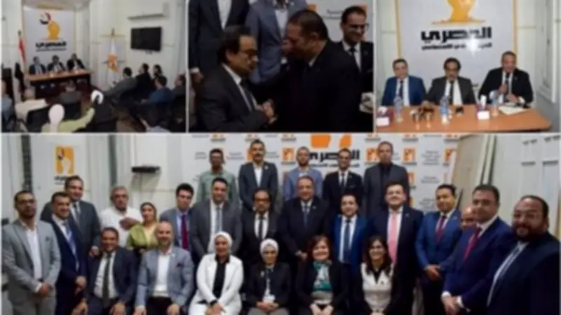 وفد تنسيقية الأحزاب يناقش قضايا تشريعية وسياسية مع المصري الديمقراطي