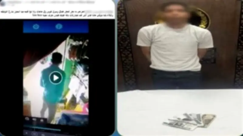 ضبط عاطل سرق مبلغًا من محل بالإسكندرية بعد تداول فيديو
