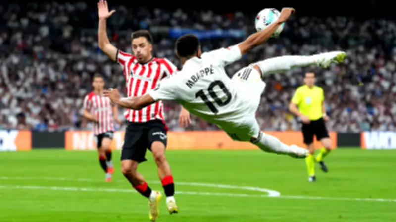 مبابي يعادل إنجاز رونالدو التاريخي مع ريال مدريد في الليجا