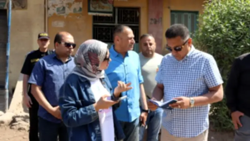 محافظ القليوبية يدرس تغطية مصرف البلبيسي لتحسين البيئة والمرور