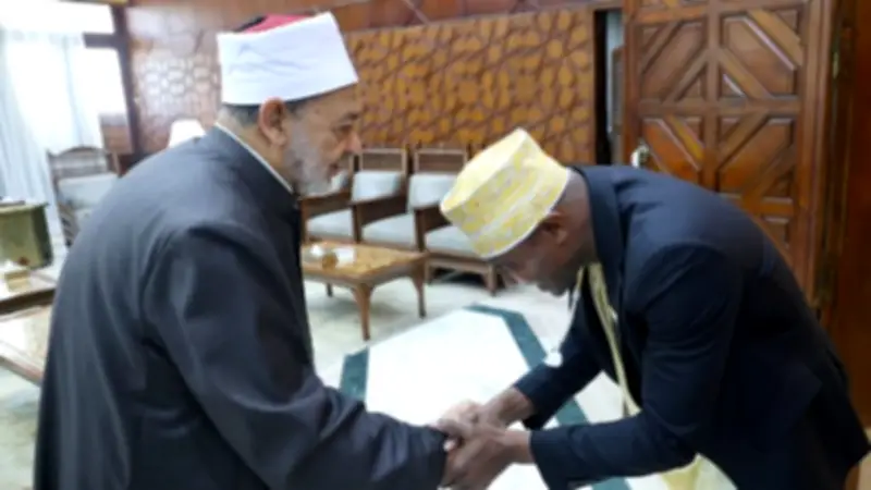 شيخ الأزهر يبحث مع وزير خارجية جزر القمر تعزيز المنح والدعم التعليمي