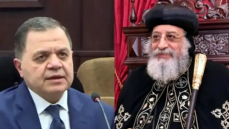 البابا تواضروس يهنئ وزير الداخلية بعيد الأضحى المبارك