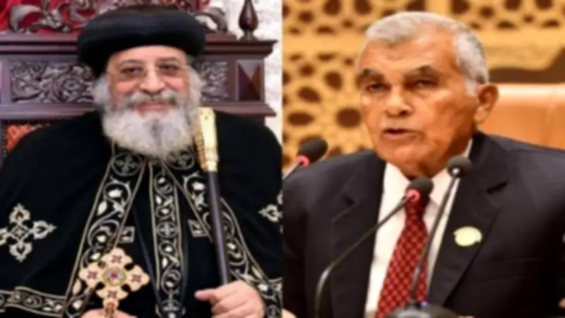البابا تواضروس يهنئ رئيس مجلس الشيوخ بمناسبة عيد الأضحى المبارك
