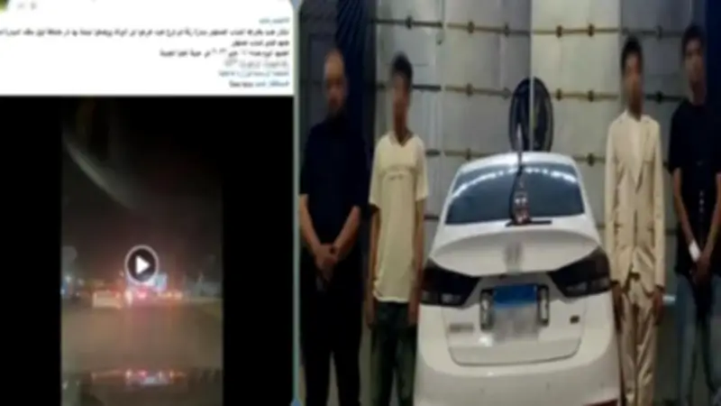 القبض على متهمين بالاستعراض بسيارة ووضع شيشة على سقفها في زفاف بالمنيا