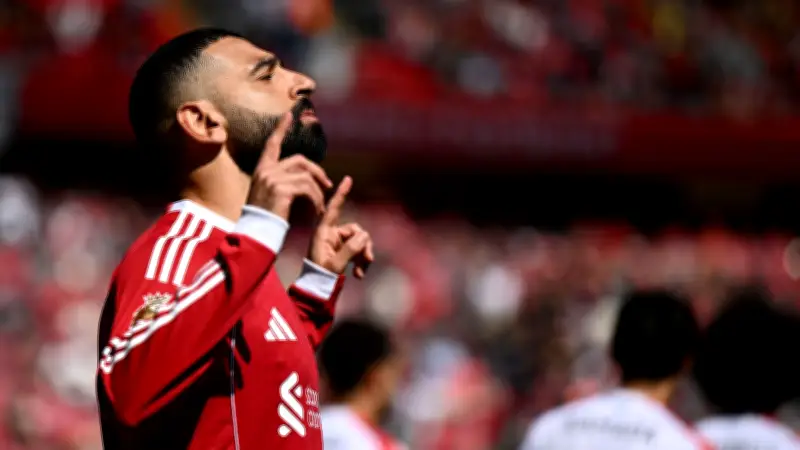 القائم يحرم صلاح من هدف استثنائي في وداع ليفربول