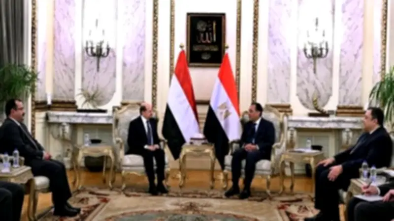 رئيس الوزراء: مصر حريصة على وحدة اليمن وسلامة أراضيه وتدعم الحكومة الشرعية