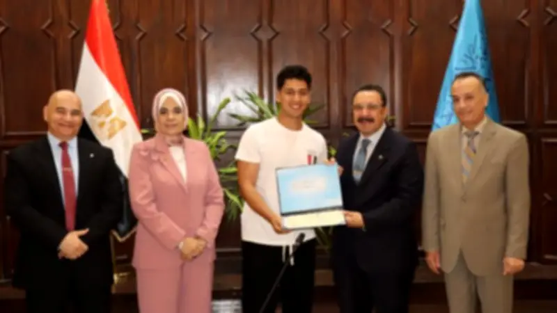 جامعة الإسكندرية تكرم أبطال علوم الرياضة الحاصلين على بطولات دولية