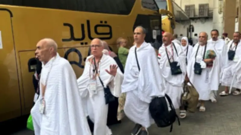 بدء تصعيد حجاج القرعة إلى عرفات لأداء ركن الحج الأعظم غدا