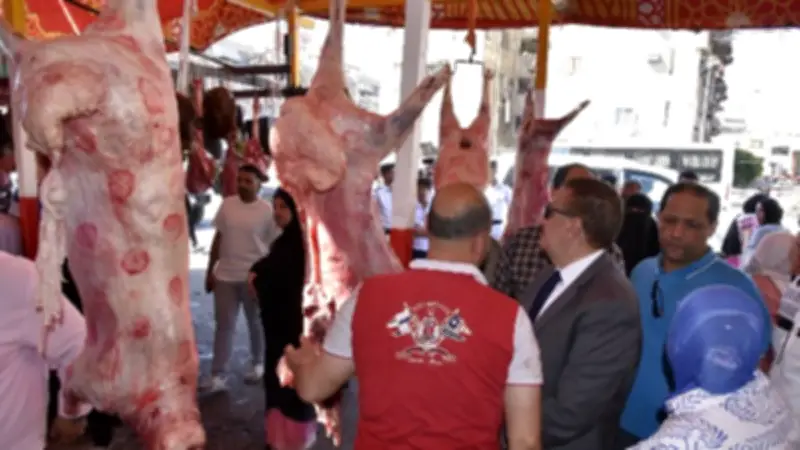 محافظ بورسعيد يوجه بتكثيف الحملات الرقابية على الأسواق قبل عيد الأضحى