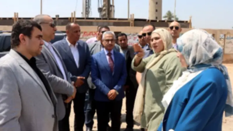 محافظ بني سويف يتفقد مشروعي مستشفيي ببا وسمسطا الجديدين
