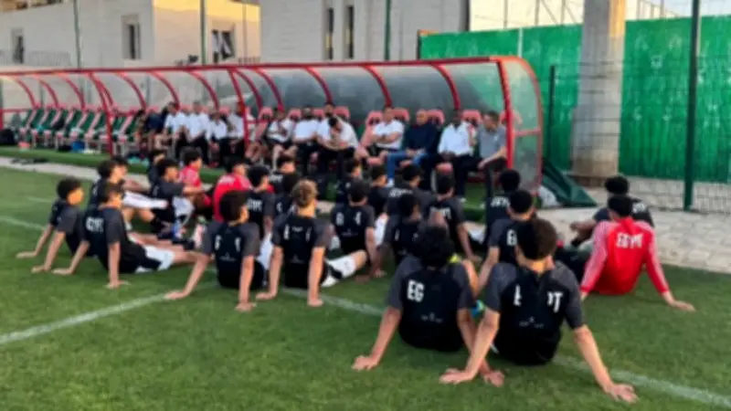 منتخب الناشئين يستأنف تدريباته لمواجهة تنزانيا في نصف نهائي أمم أفريقيا
