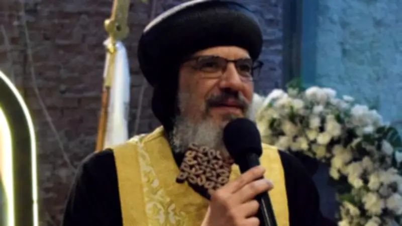 وضع حجر أساس كنيسة القمص ميخائيل إبراهيم بشبرا بحضور الأنبا أنجيلوس
