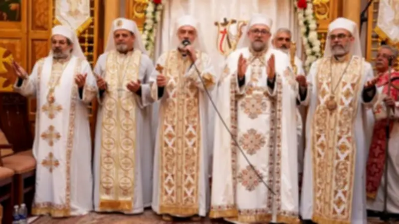 احتفال بالعيد الثالث لتأسيس إيبارشية القوصية للأقباط الكاثوليك