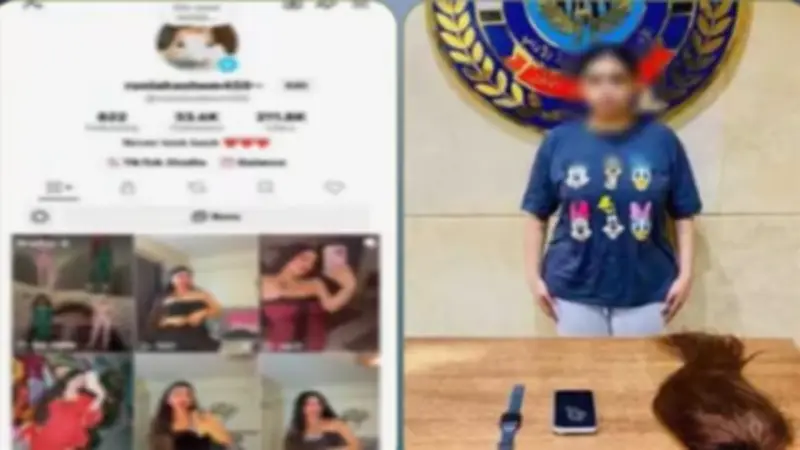 ضبط صانعة محتوى بالشيخ زايد بتهمة نشر فيديوهات خادشة للحياء