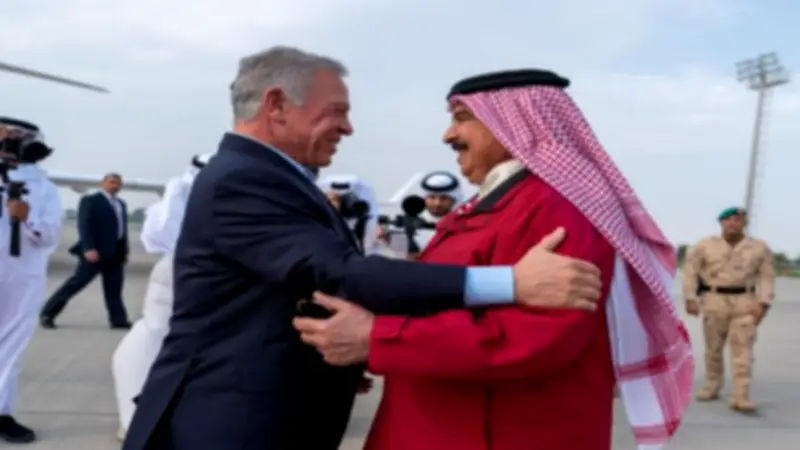 عاهل الأردن يؤكد لملك البحرين ضرورة تثبيت وقف إطلاق النار بين أمريكا وإيران