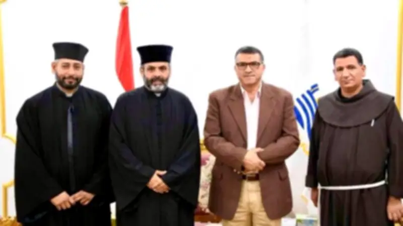 الكنيسة الكاثوليكية تهنئ قيادات قنا بعيد الأضحى المبارك