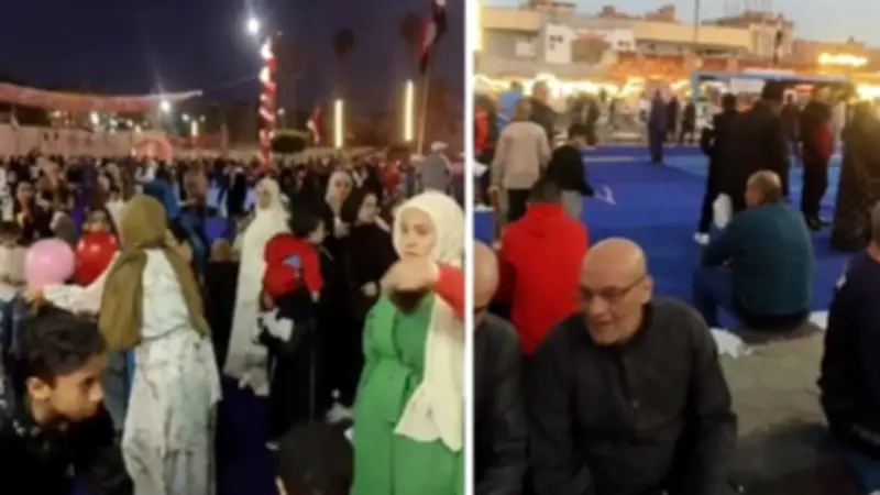 تكبيرات العيد تهز المنصورة وتوافد الآلاف على مسجد النصر لصلاة الأضحى