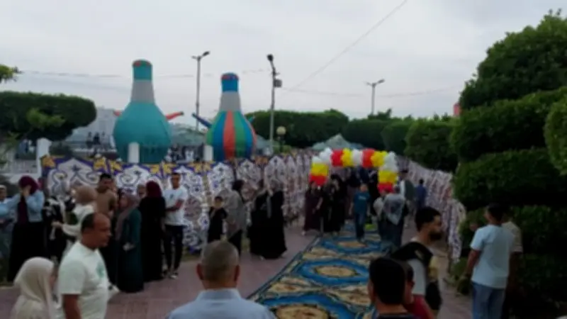 توافد المواطنين على ساحات صلاة عيد الأضحى بالقليوبية