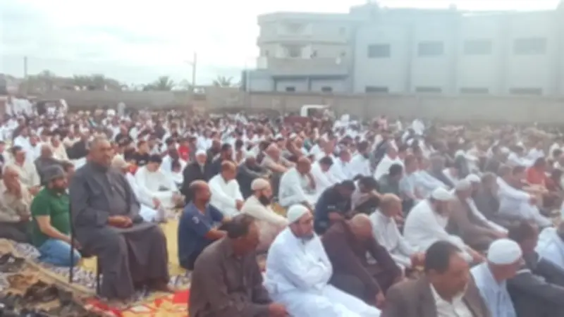 آلاف المواطنين يؤدون صلاة عيد الأضحى بمراكز شباب الدقهلية