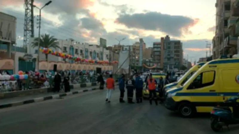 انتشار مكثف لإسعاف الإسماعيلية لتأمين ساحات صلاة عيد الأضحى