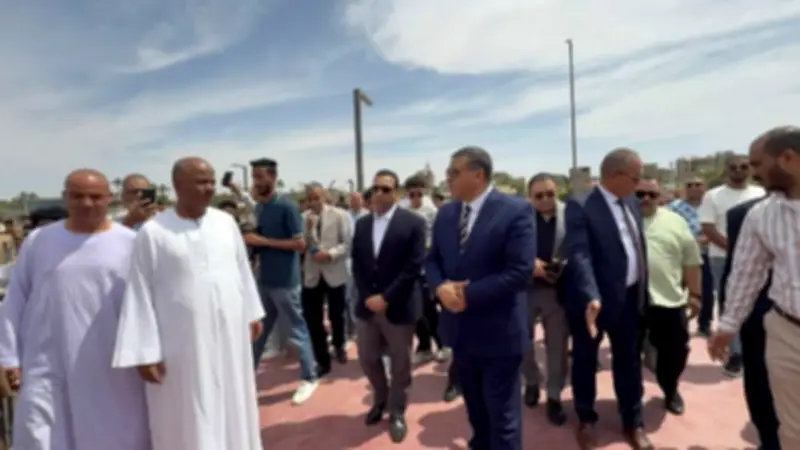 افتتاح كورنيش النيل الجديد بقنا بعد عامين من التطوير