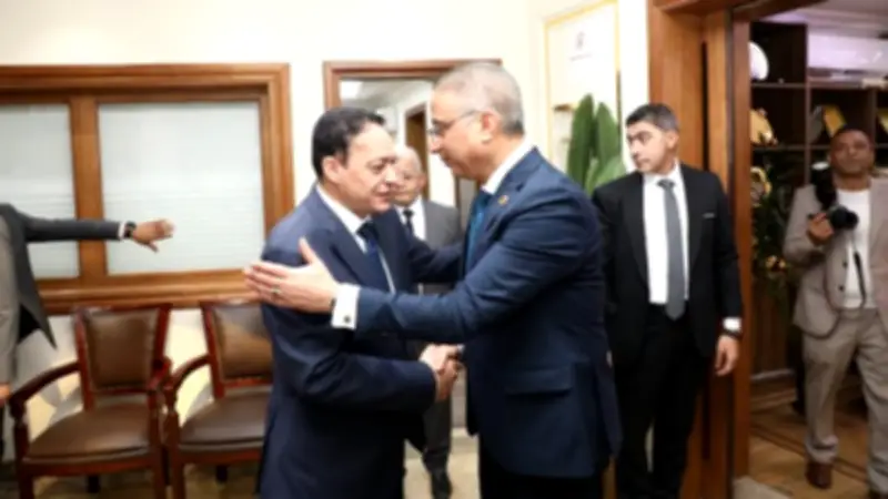 محافظ الجيزة يستقبل مساعد وزير الداخلية للتهنئة بعيد الأضحى