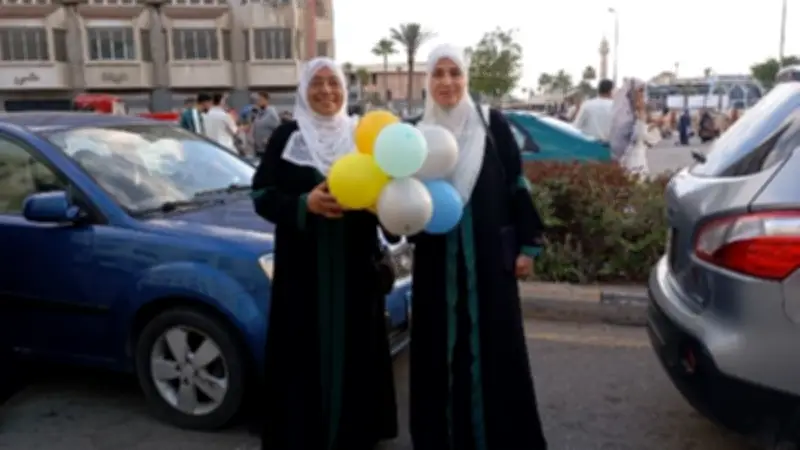 واعظات الأوقاف يشاركن في فرحة عيد الأضحى بالساحات والمساجد