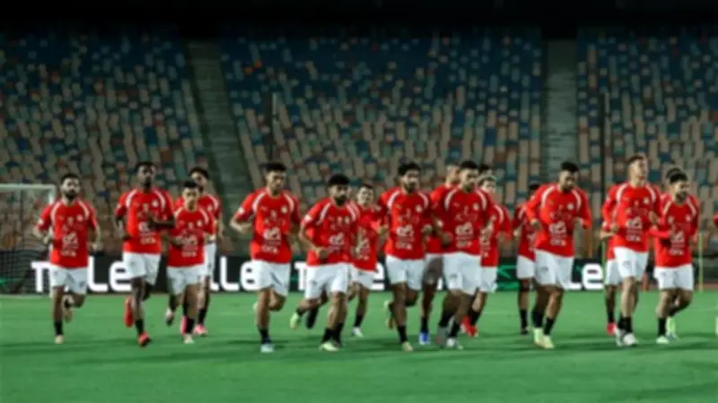 منتخب مصر يختتم تدريباته لمواجهة روسيا الودية