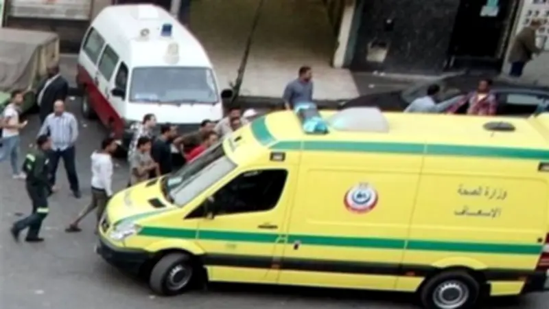 مصرع شاب وإصابة زوجته في حادث تصادم بالبحيرة