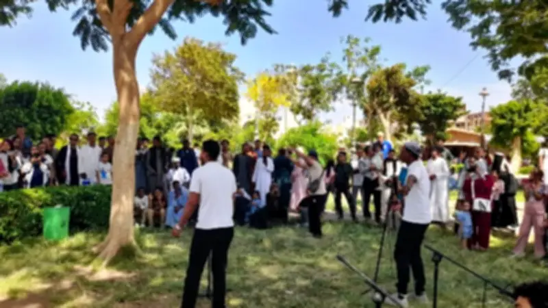 حفلات ثقافية وغنائية في حديقة فريال التاريخية بأسوان في ثاني أيام عيد الأضحى