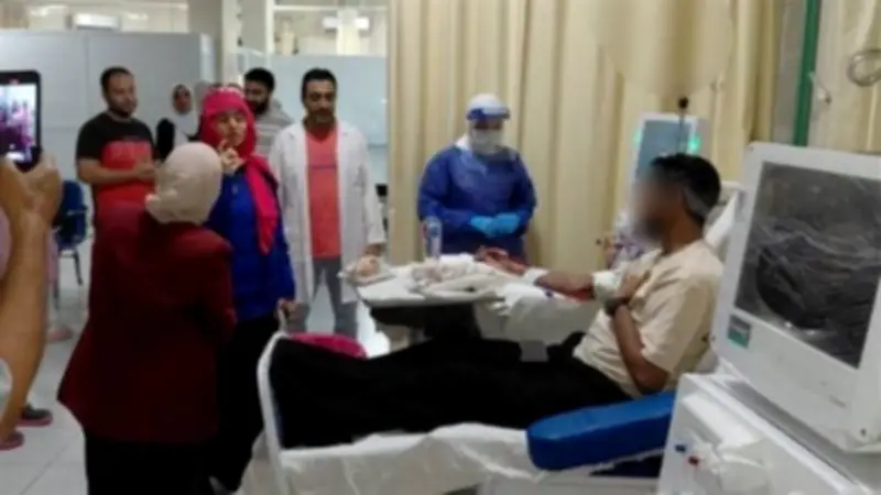 وكيل صحة الإسماعيلية تتابع تطوير قسم الغسيل الكلوي بمستشفى الحميات