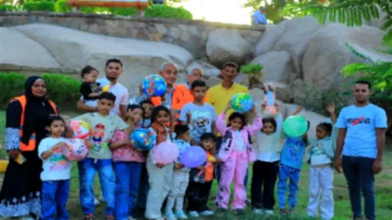 إقبال كبير على حدائق أسوان في ثالث أيام عيد الأضحى